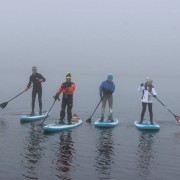 paddle lac du moulinet hiver